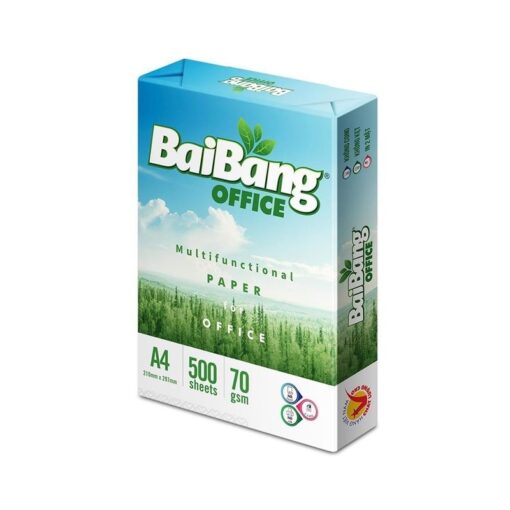 Giấy Photo A4, bãi Bằng xanh tem 60gsm,92% (Giá liên hệ)